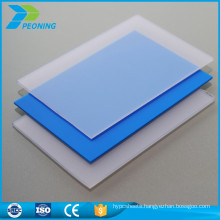 Quality assured heatproof 6mm polycarbonate greenhouse pc solid clear plastic wall panel sheet